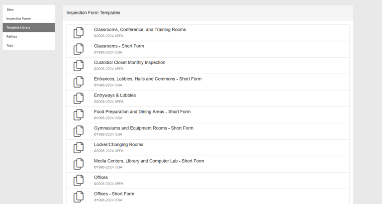 Our Library of Inspection Forms Makes Quality Control Easier