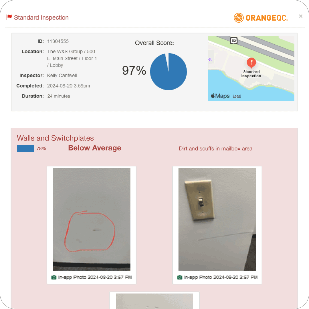 Building service contractor software.