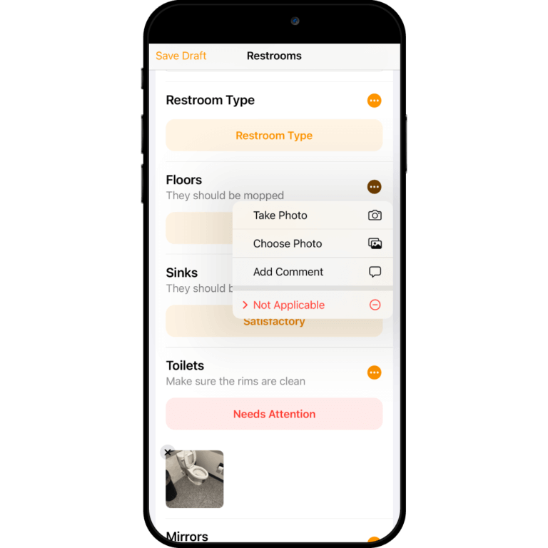 Hold government contractors to their SLAs with mobile inspections.