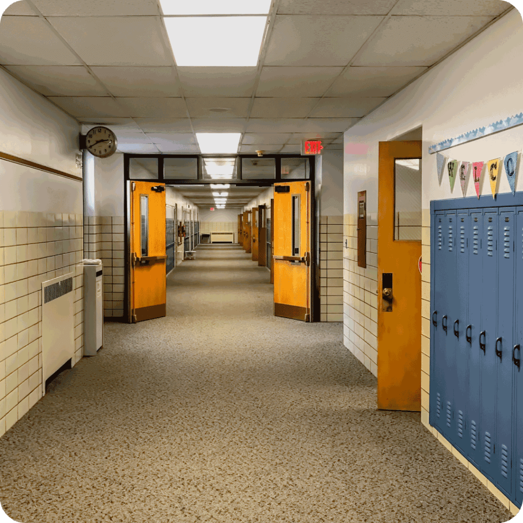 Hallway inspection checklist and guide.